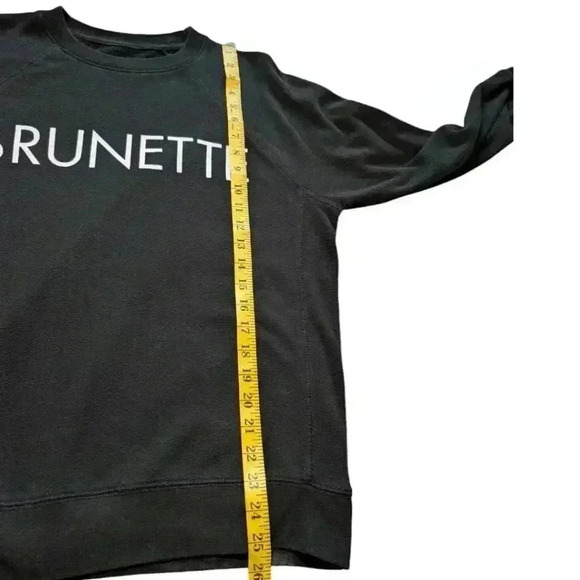 Brunette the Label Brunette Classic Sweatshirt Women's S/M Effortless Casual - Picture 12 of 14